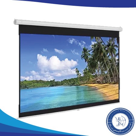 پرده نمایش دستی فایبر گلاس پروژکتور اسکوپ 3×3
